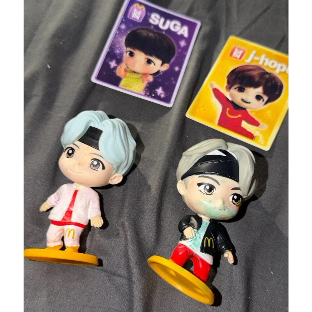 Set of 2 2025 McDonald’s TinyTAN x BTS Happy Meal